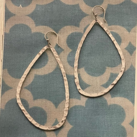 Silpada Sterling Silver ‘TAKE SHAPE’ Dangle Earrings W2454 - Picture 2 of 14